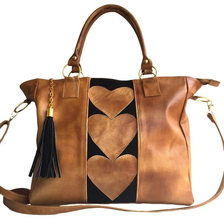 Bolso de Cuero I LOVE PERU
